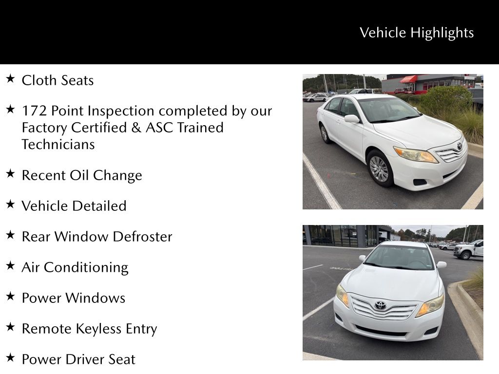 2011 Toyota Camry LE