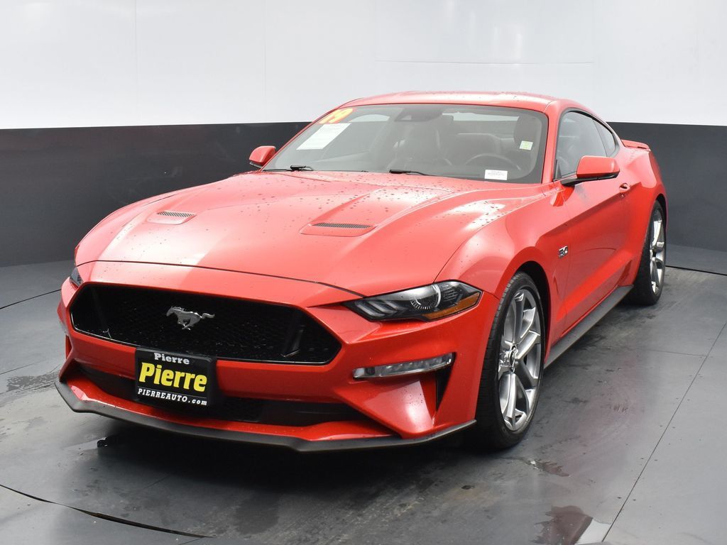 Race Red 2019 Ford Mustang GT Premium Coupe RWD Coupe Rear-Wheel Drive