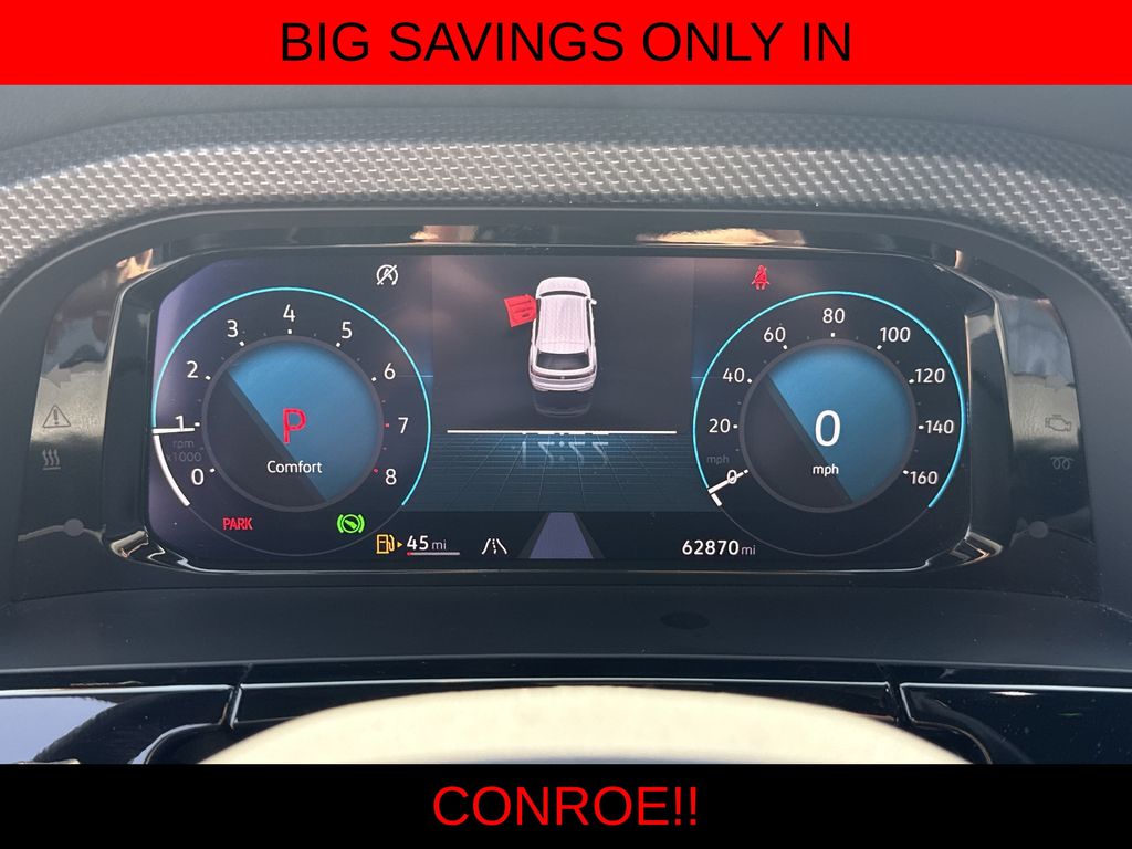 2024 Volkswagen Atlas Cross Sport 2.0T SEL R-Line White at DeMontrond Gulf Freeway