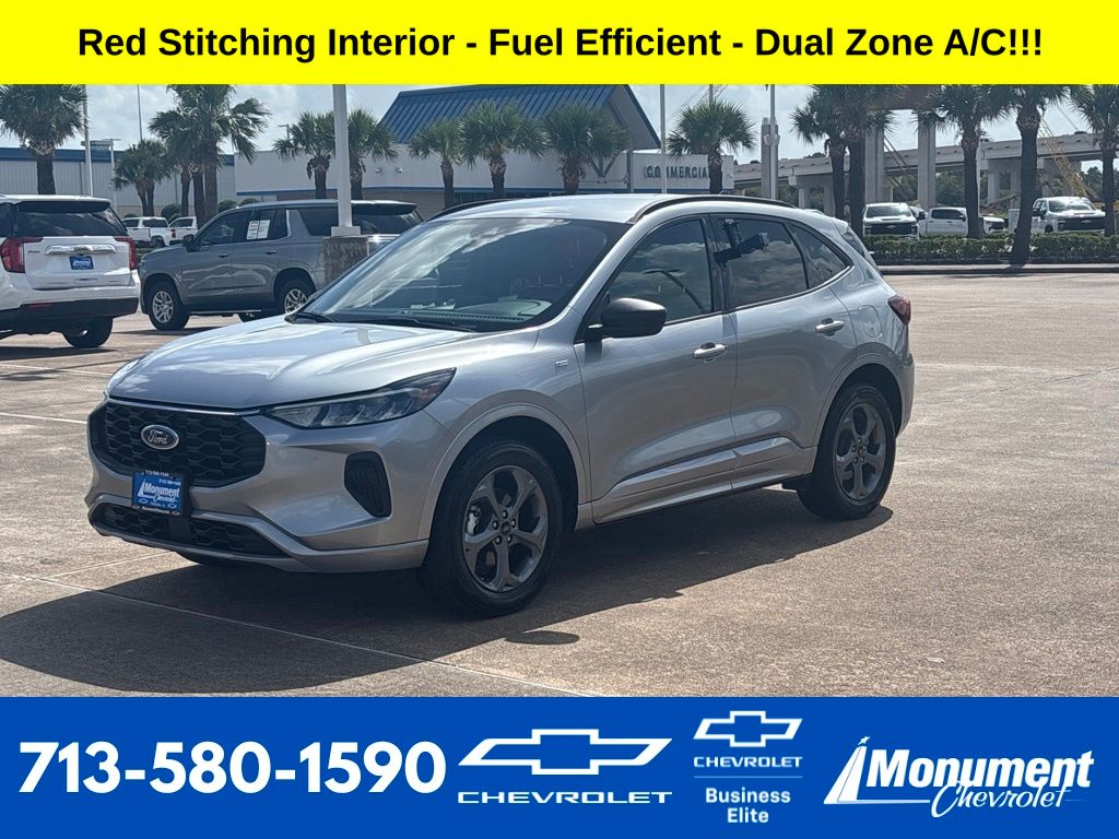 2024 Ford Escape ST-Line Silver at DeMontrond Ford