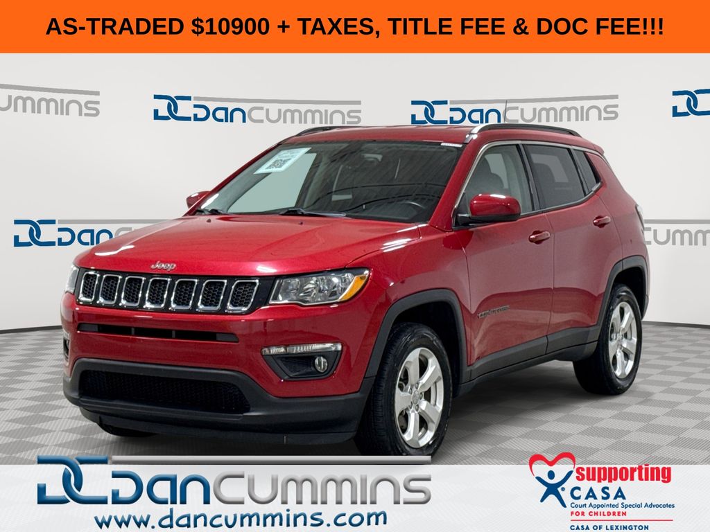 Redline Pearlcoat 2018 Jeep Compass SUV / Crossover Four-Wheel Drive 9-Speed Automatic