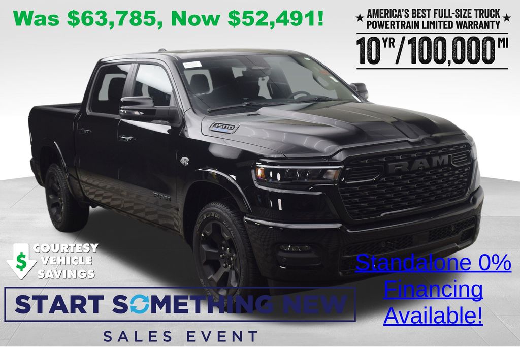 new 2026 Ram 1500 car, priced at $52,491