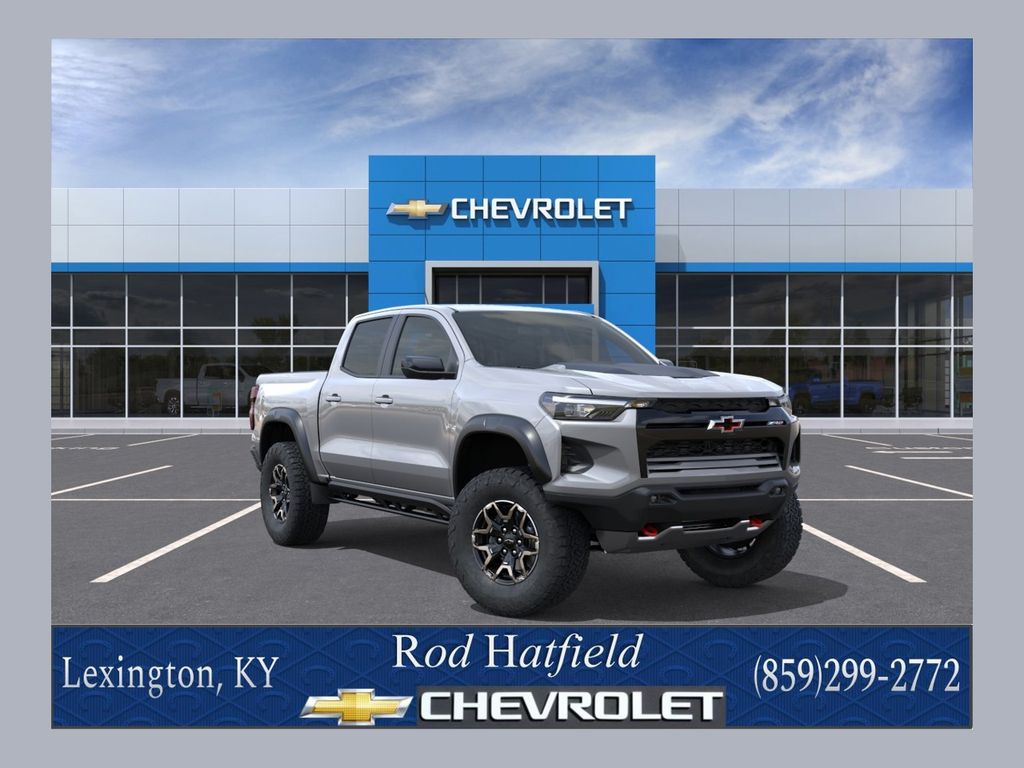 Sterling Gray Metallic 2026 Chevrolet Colorado Pickup Truck Four-Wheel Drive 8-Speed Automatic