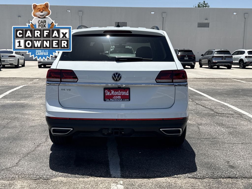 2022 Volkswagen Atlas 3.6L V6 SE w/Technology White at Bayway Cadillac of The Woodlands