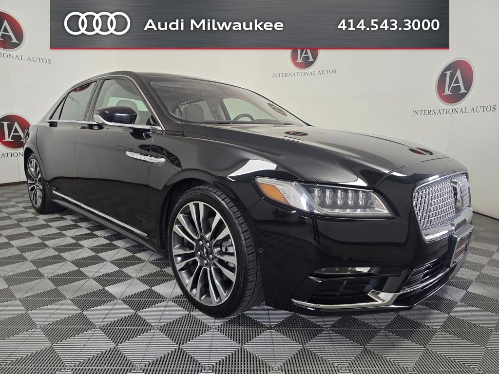 Infinite Black 2020 Lincoln Continental Sedan All-Wheel Drive 6-Speed Automatic