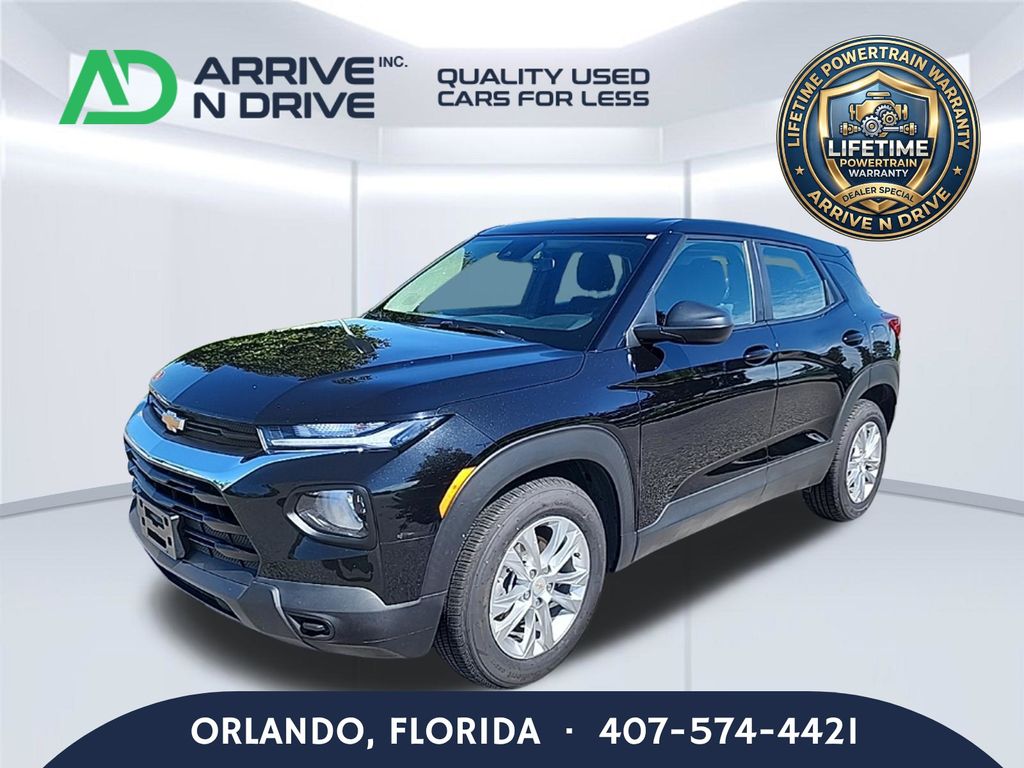 Mosaic Black Metallic 2023 Chevrolet Trailblazer SUV / Crossover Front-Wheel Drive Continuously Variable Transmission