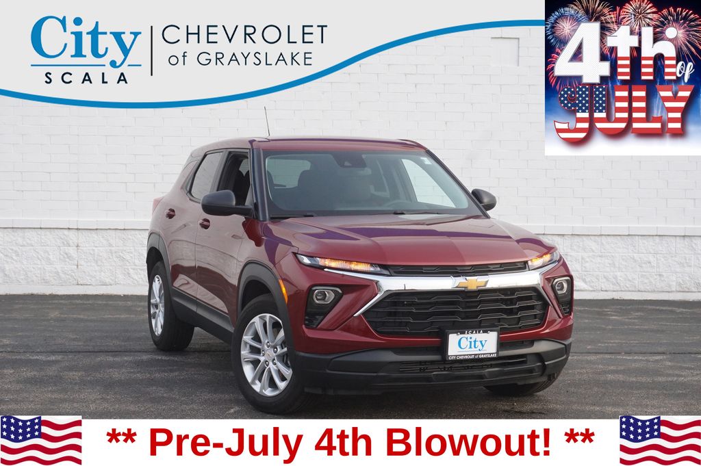 Red (Crimson Metallic) 2024 Chevrolet Trailblazer SUV / Crossover Front-Wheel Drive Continuously Variable Transmission