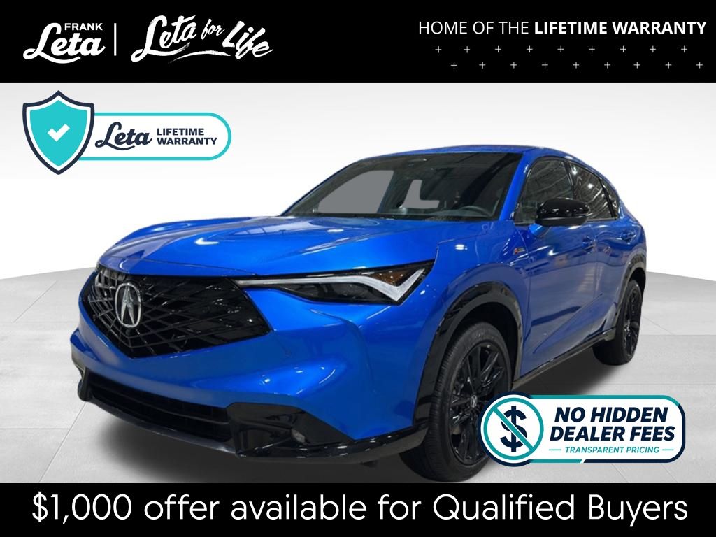 Dbl Apex Blue Pearl Ii 2026 Acura ADX SUV / Crossover All-Wheel Drive Continuously Variable Transmission