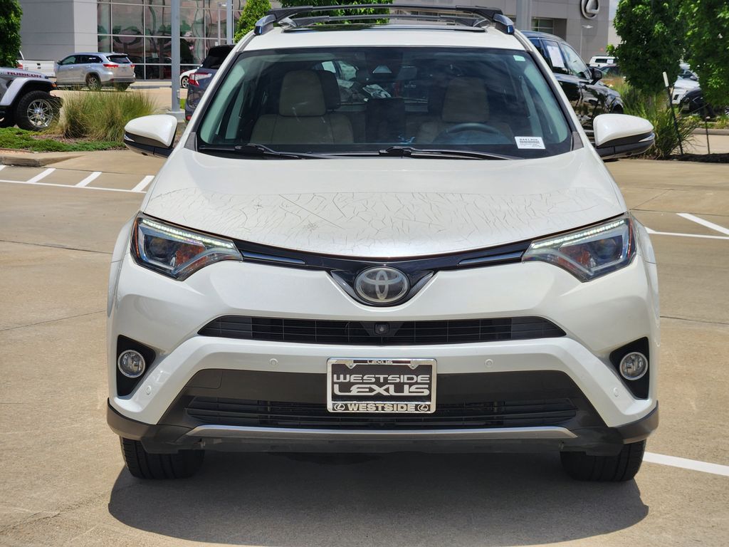 2017 Toyota RAV4 Limited White at Westside Lexus