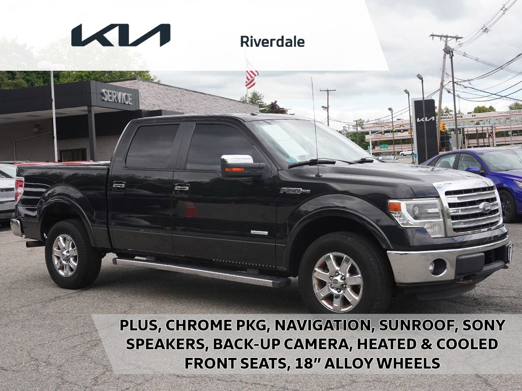 Tuxedo Black Metallic 2013 Ford F-150 Pickup Truck Four-Wheel Drive 6-Speed Automatic