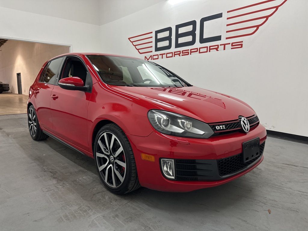 Tornado Red 2012 Volkswagen Golf GTI 2.0T 4-Door FWD Hatchback Front-Wheel Drive 6-Speed Dual Clutch