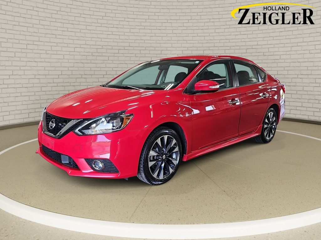 Red Alert 2018 Nissan Sentra Sedan Front-Wheel Drive Continuously Variable Transmission