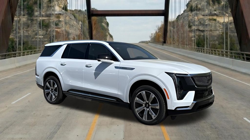 Vibrant White 2026 Cadillac Escalade IQL Premium Luxury AWD SUV / Crossover All-Wheel Drive 1-Speed Automatic