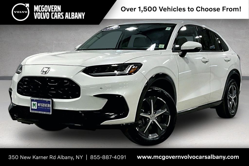 Platinum White Pearl 2024 Honda HR-V EX-L AWD SUV / Crossover All-Wheel Drive Continuously Variable Transmission