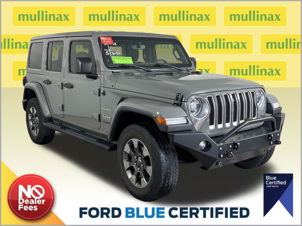 Sting-Gray Clearcoat 2018 Jeep Wrangler Unlimited Sahara 4WD SUV / Crossover Four-Wheel Drive 8-Speed Automatic