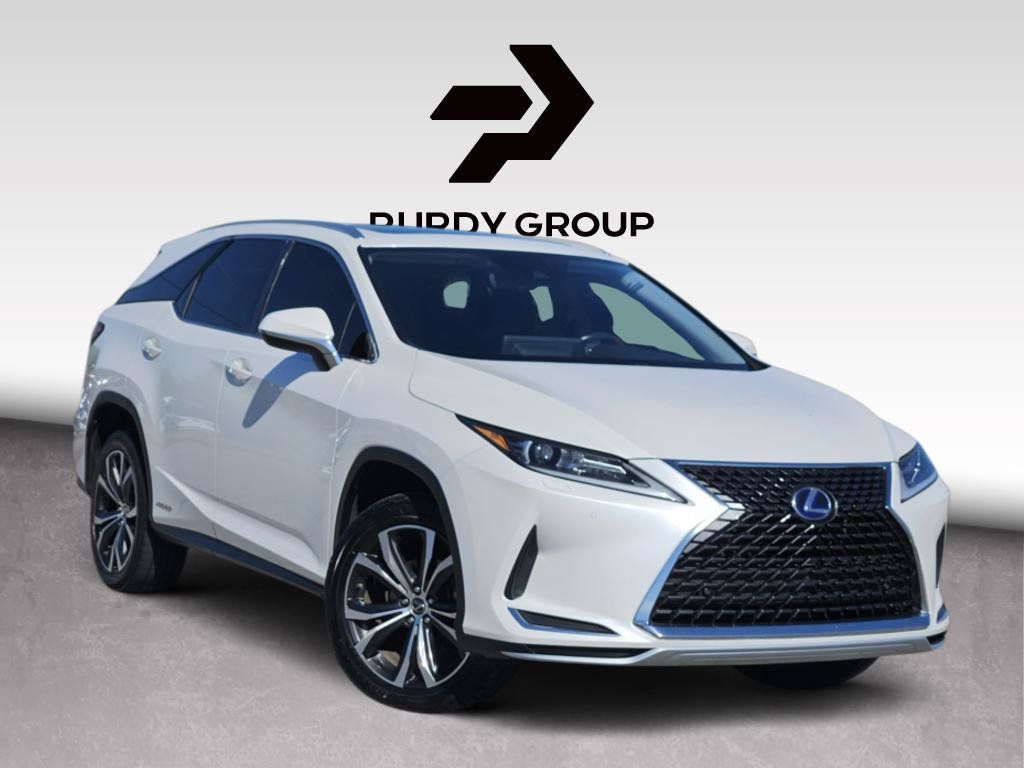 White Pearl 2020 Lexus RX Hybrid SUV / Crossover All-Wheel Drive Continuously Variable Transmission