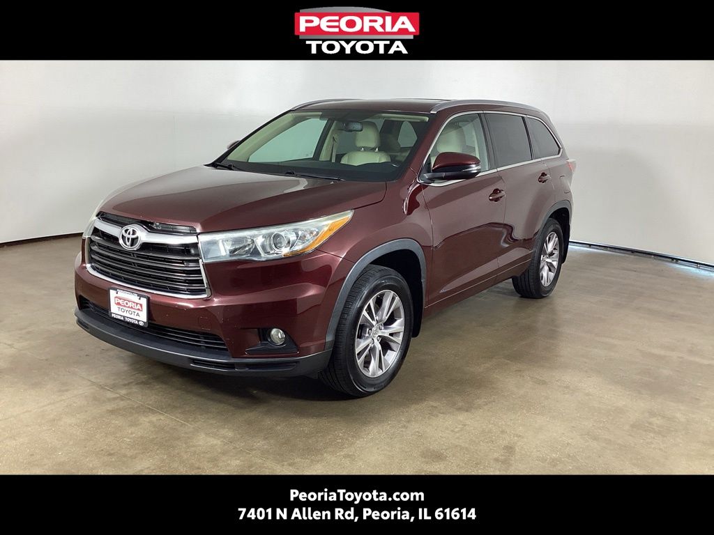 Ooh La La Rouge Mica 2015 Toyota Highlander SUV / Crossover Front-Wheel Drive 6-Speed Automatic Overdrive
