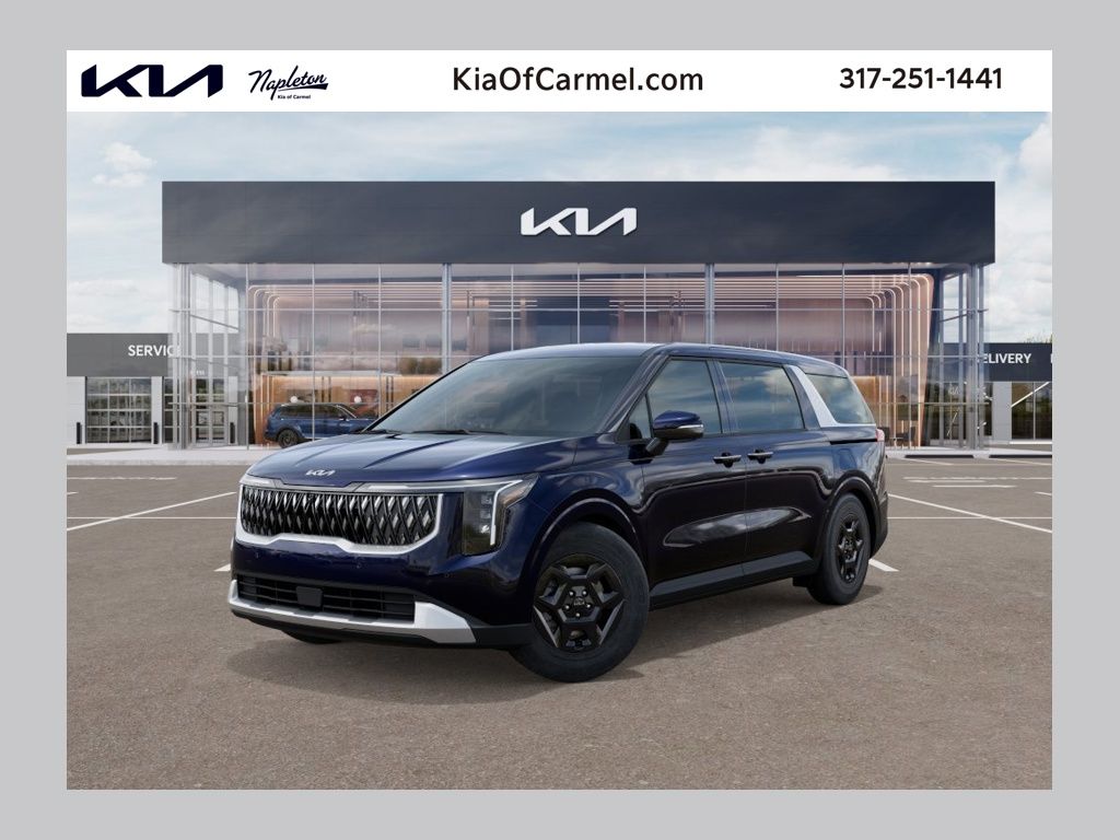 Deep Chroma Blue 2026 Kia Carnival LXS FWD Minivan Front-Wheel Drive 8-Speed Automatic