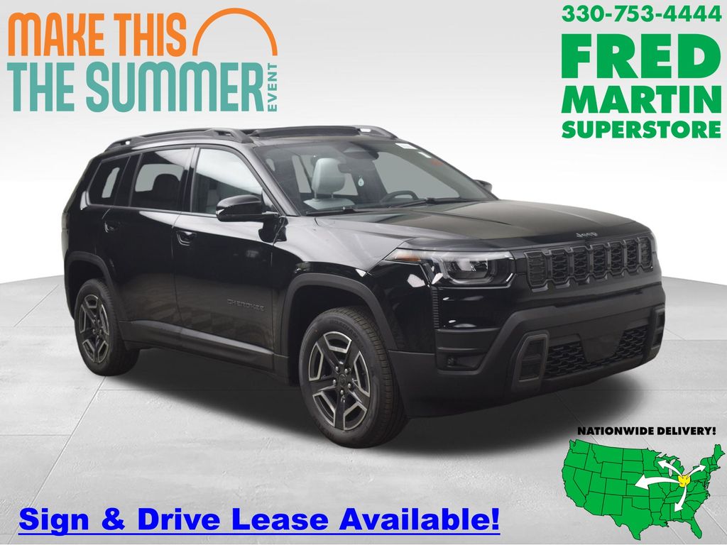 new 2026 Jeep Cherokee car, priced at $38,801