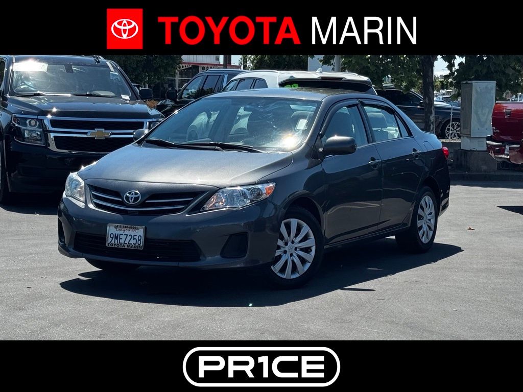 Magnetic Gray Metallic 2013 Toyota Corolla Sedan Front-Wheel Drive 4-Speed Automatic