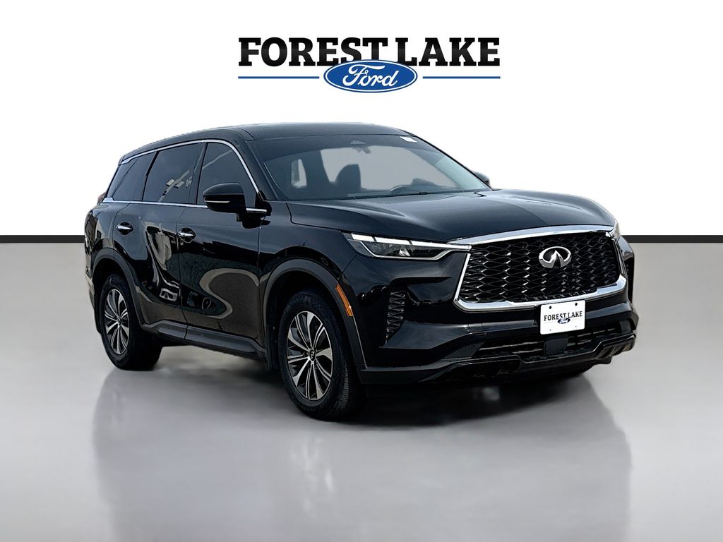 Mineral Black 2024 INFINITI QX60 Pure AWD SUV / Crossover All-Wheel Drive 9-Speed Automatic