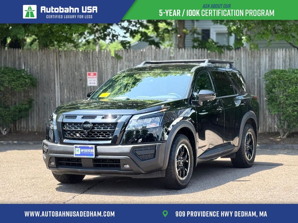 Super Black 2024 Nissan Pathfinder Rock Creek 4WD SUV / Crossover All-Wheel Drive 9-Speed Automatic