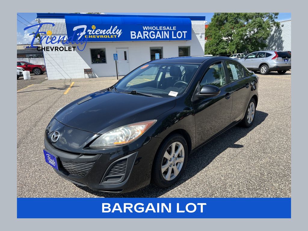 Black Mica 2011 Mazda MAZDA3 i Touring Sedan Front-Wheel Drive 5-Speed Automatic