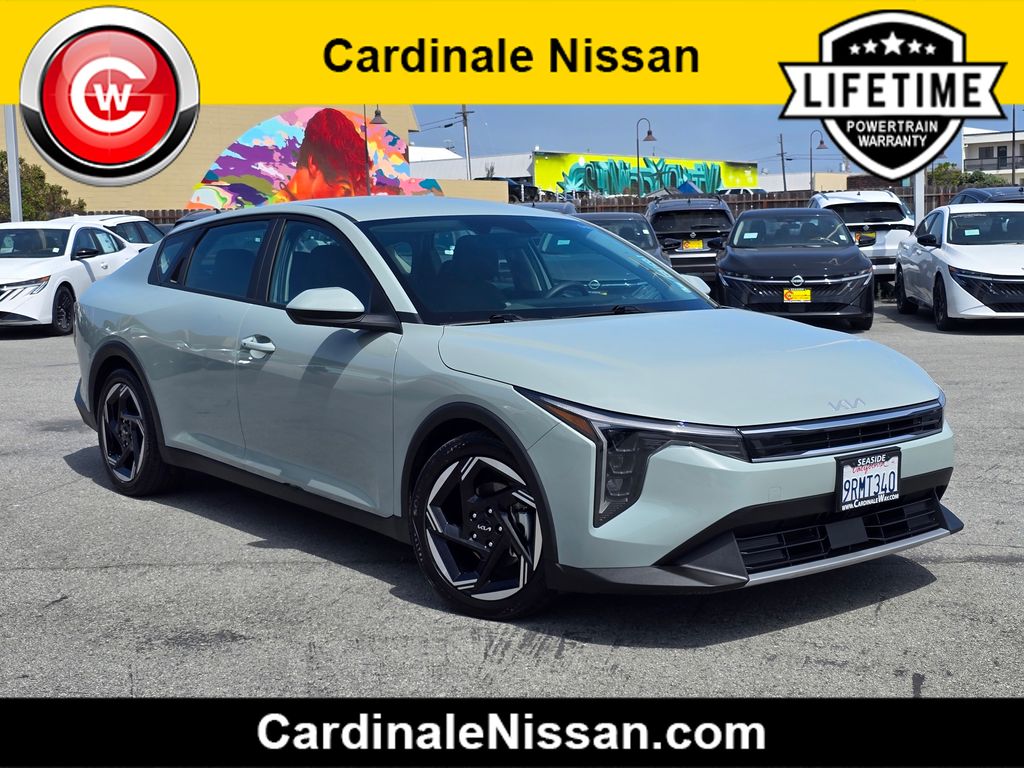 Morning Haze 2025 Kia K4 EX FWD Sedan Front-Wheel Drive Continuously Variable Transmission