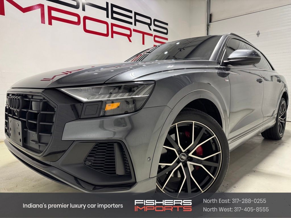 Gray 2022 Audi Q8 quattro Premium Plus 55 TFSI SUV / Crossover All-Wheel Drive 8-Speed Automatic