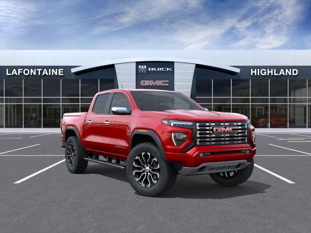 Volcanic Red 2026 GMC Canyon Pickup Truck Four-Wheel Drive 8-Speed Automatic
