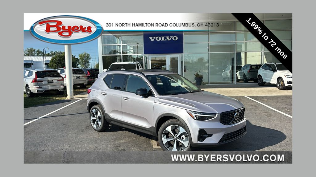 Aurora Blue 2026 Volvo XC40 SUV / Crossover All-Wheel Drive Automatic