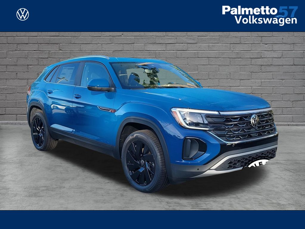 Blue 2026 Volkswagen Atlas Cross Sport SUV / Crossover Front-Wheel Drive 8-Speed Automatic