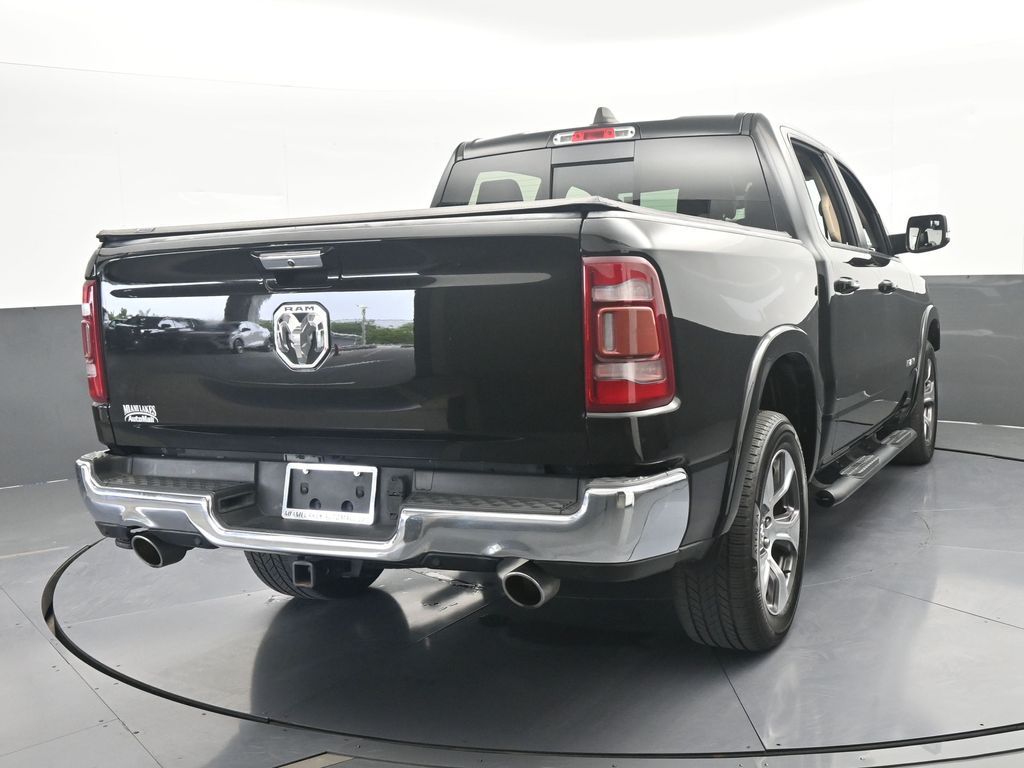 Used 2020 Diamond Black Crystal Pearlcoat Ram Laramie image 5