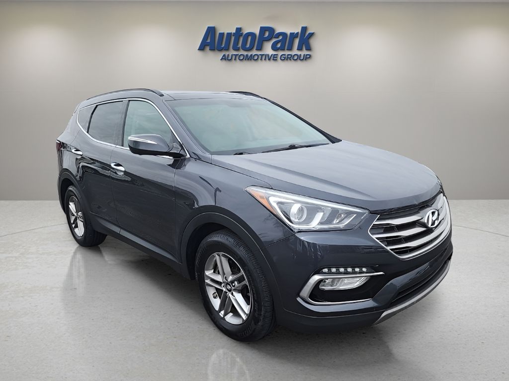 Gray (Platinum Graphite) 2017 Hyundai Santa Fe Sport 2.4L AWD SUV / Crossover All-Wheel Drive 6-Speed Automatic
