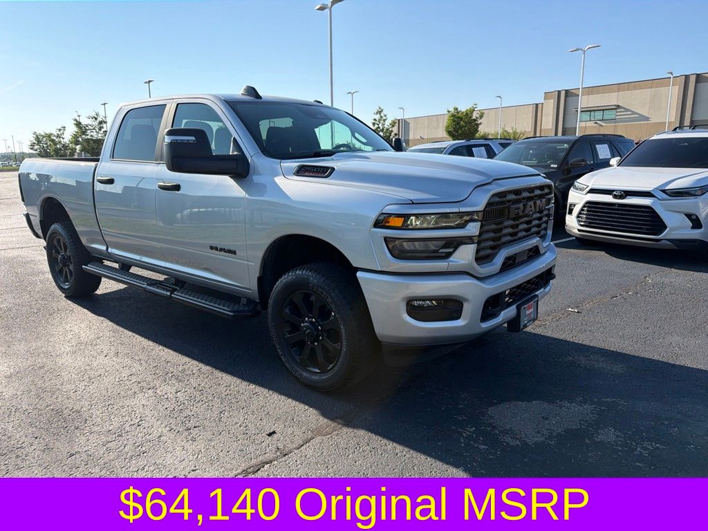 Silver Zynith 2026 RAM 2500 Pickup Truck Four-Wheel Drive 8-Speed Automatic