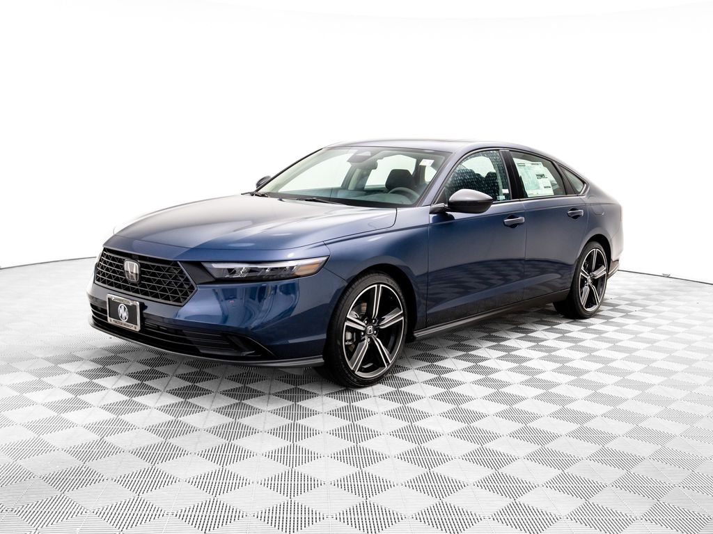 Canyon River Blue Metallic 2026 Honda Accord Sedan Front-Wheel Drive Continuously Variable Transmission