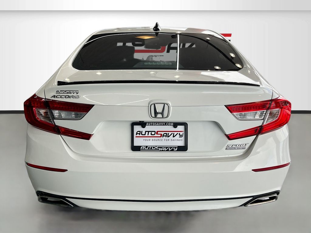 2021 Honda Accord Sport Special Edition White at Classic Chevrolet Galveston