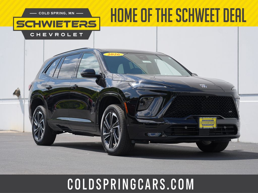 Black (Ebony Twilight Metallic) 2026 Buick Enclave SUV / Crossover Four-Wheel Drive 8-Speed Automatic