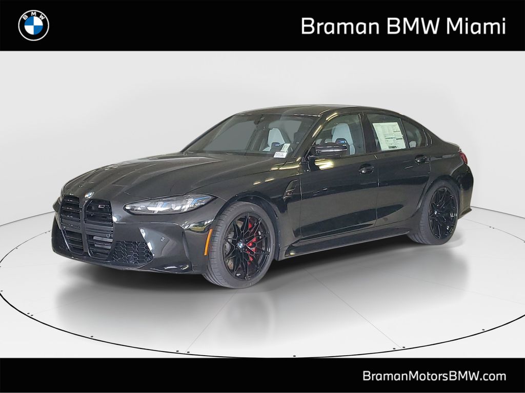 Black Sapphire Metallic 2026 BMW M3 Competition xDrive Sedan All-Wheel Drive 8-Speed Automatic