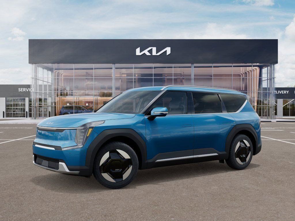 Ocean Blue 2026 Kia EV9 SUV / Crossover All-Wheel Drive 1-Speed Automatic
