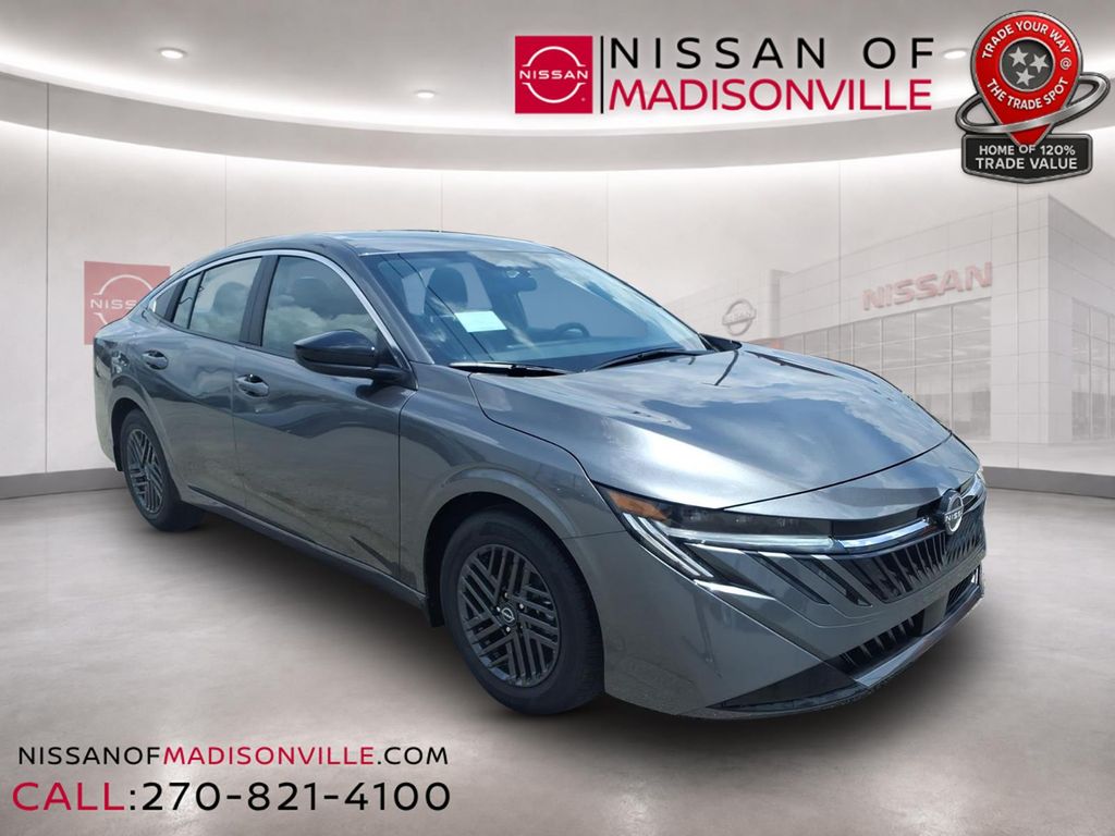 Gray (Gun Metallic) 2026 Nissan Sentra Sedan Front-Wheel Drive Continuously Variable Transmission