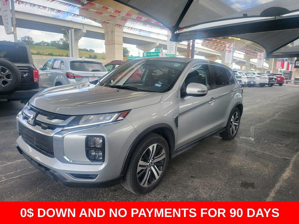 Silver 2025 Mitsubishi Outlander Sport SE AWC SUV / Crossover All-Wheel Drive Continuously Variable Transmission