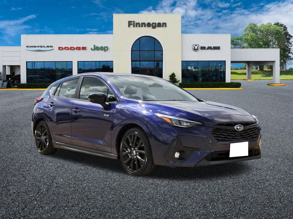Sapphire Blue Pearl 2024 Subaru Impreza RS AWD Wagon All-Wheel Drive Continuously Variable Transmission