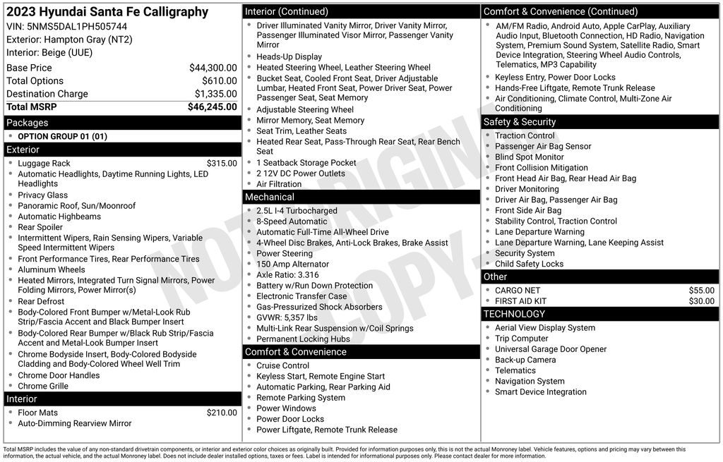 Used 2023 Gray Hyundai Calligraphy image 15
