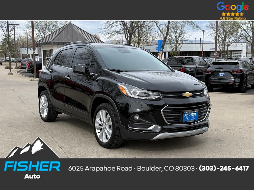 Mosaic Black Metallic 2018 Chevrolet Trax Premier AWD SUV / Crossover All-Wheel Drive 6-Speed Automatic