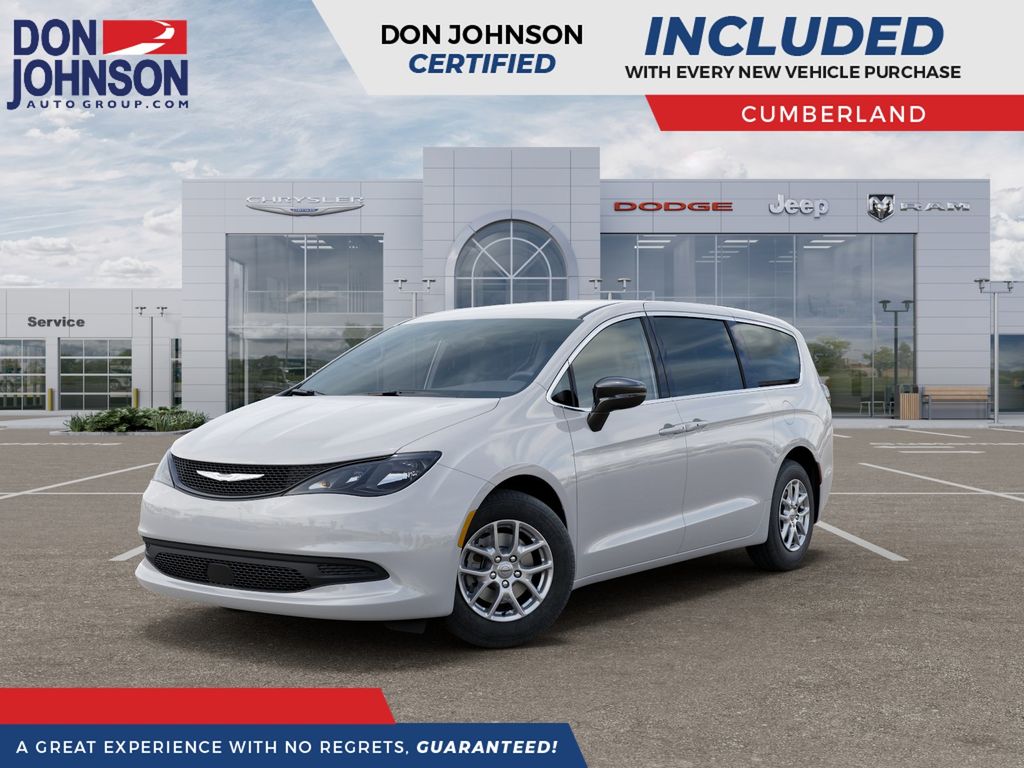 Bright White Clearcoat 2026 Chrysler Voyager Minivan Front-Wheel Drive 9-Speed Automatic