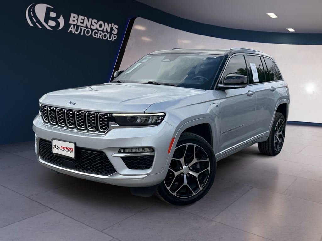 Silver Zynith 2022 Jeep Grand Cherokee 4xe Summit Reserve 4WD SUV / Crossover Four-Wheel Drive 8-Speed Automatic