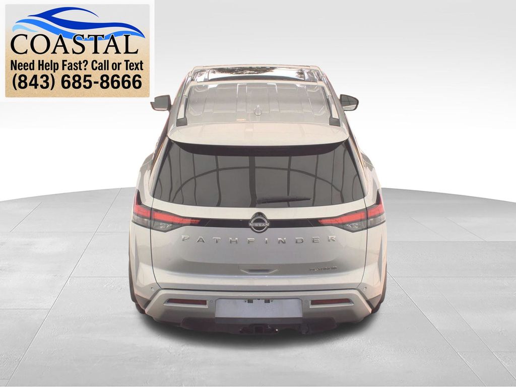 2025 Nissan Pathfinder Platinum Silver at Lugoff Nissan
