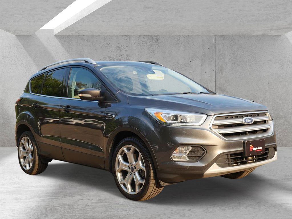 Gray (Magnetic) 2017 Ford Escape SUV / Crossover All-Wheel Drive 6-Speed Automatic