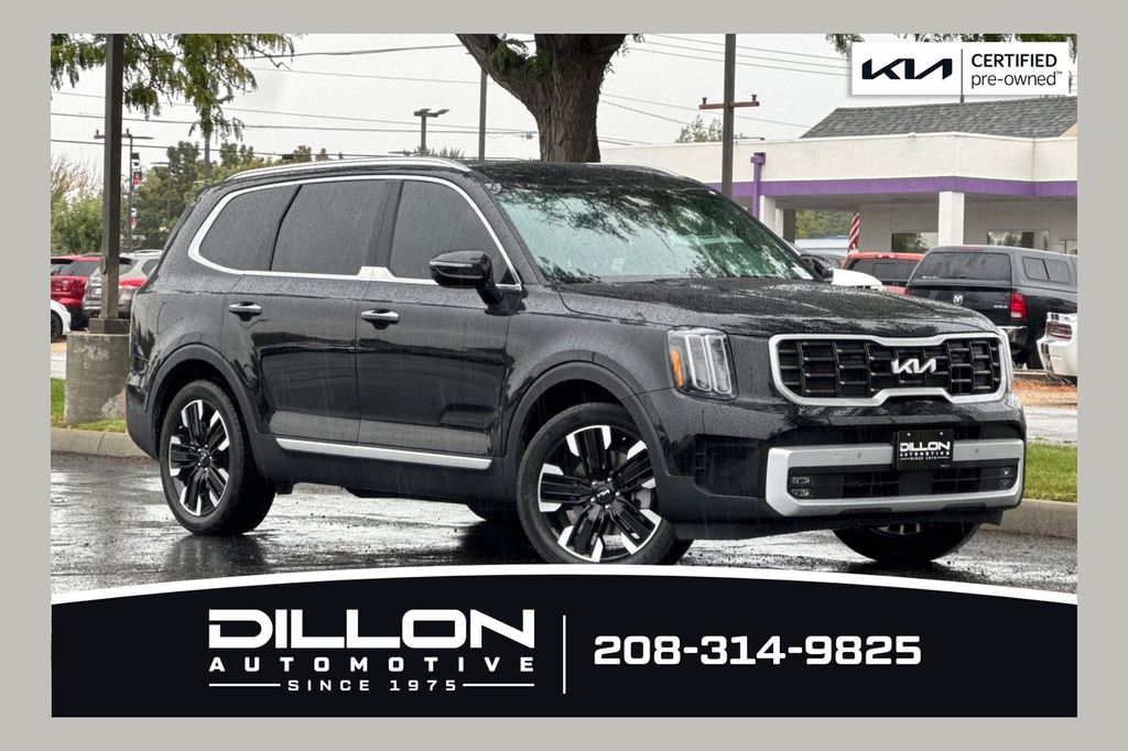 Ebony Black 2024 Kia Telluride SUV / Crossover All-Wheel Drive 8-Speed Automatic